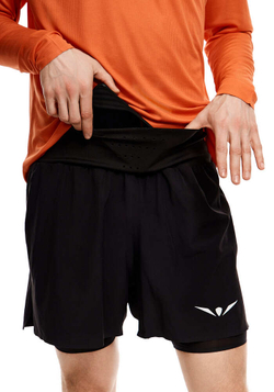 ШОРТЫ МУЖСКИЕ С ПОЯСОМ FREE AERO 5 ELEVATE | BLACK