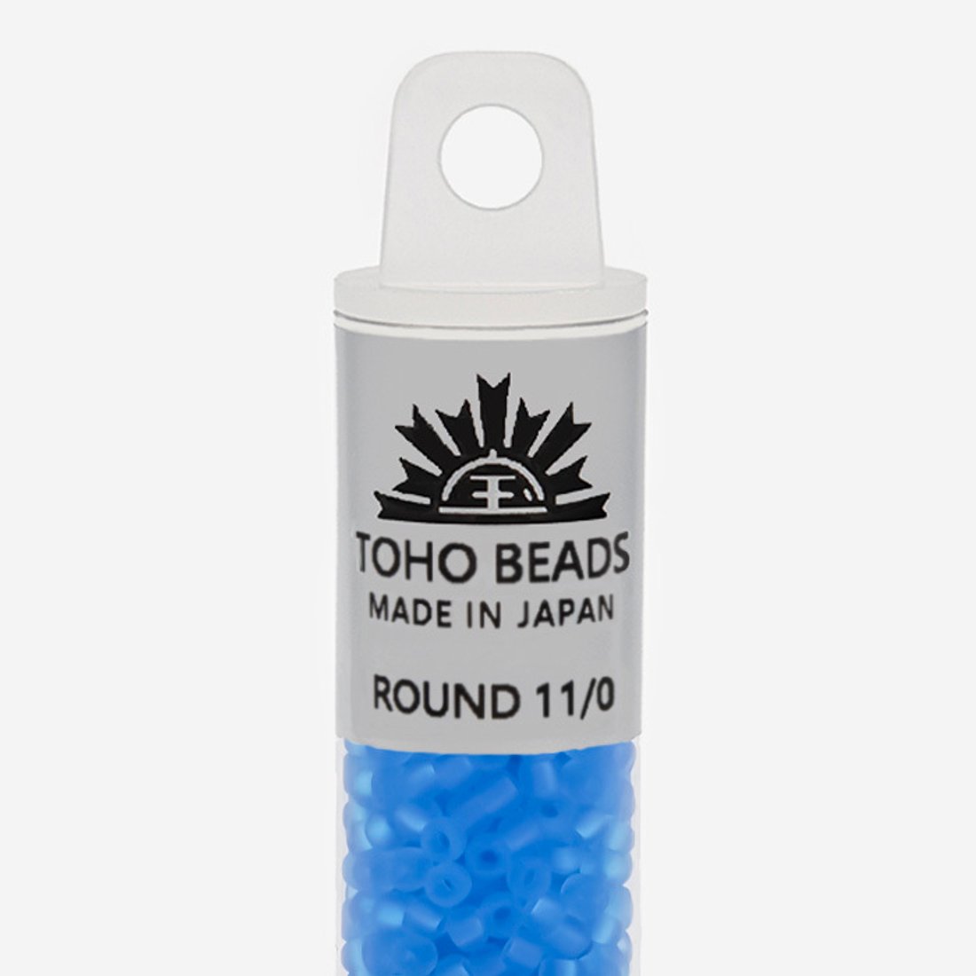 Японский бисер TOHO Round 11/0 (№3BF), прозрачный матовый