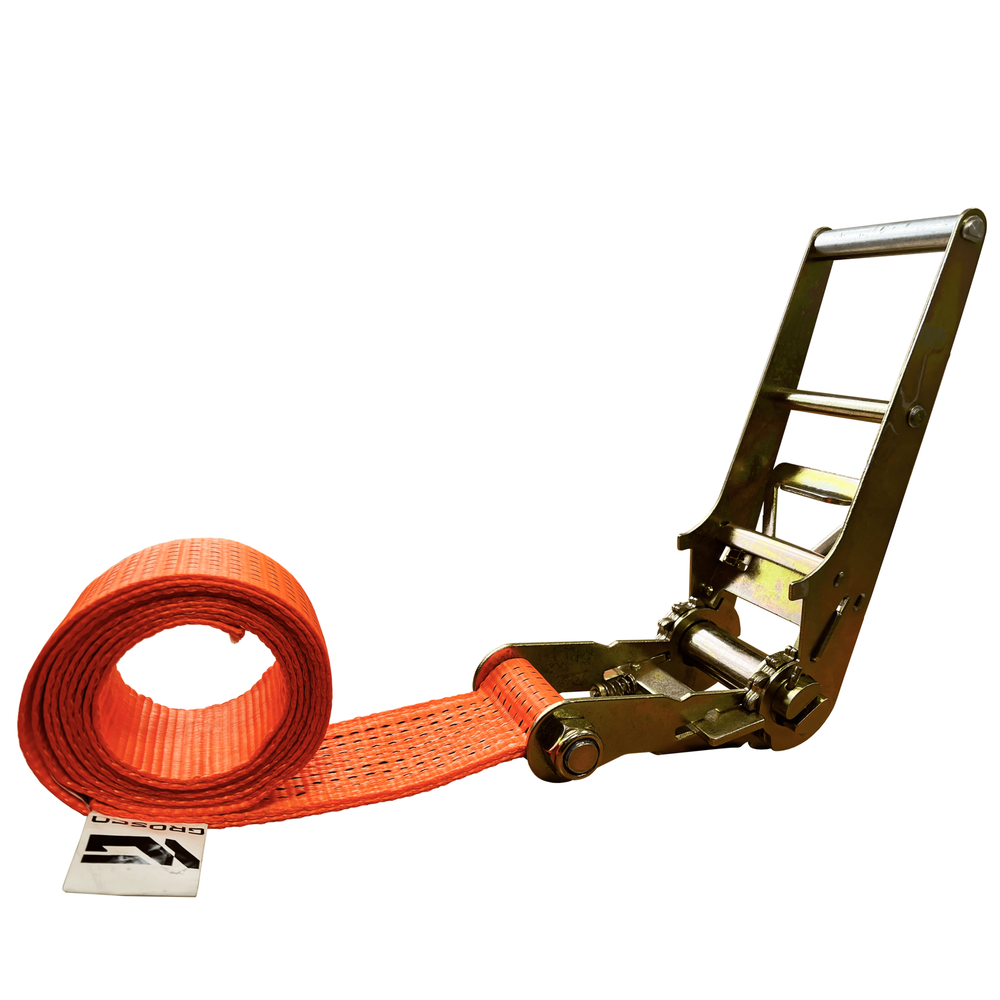 Стяжной кольцевой ремень с храповым механизмом