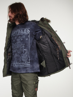 Green parka "Ruskolan"