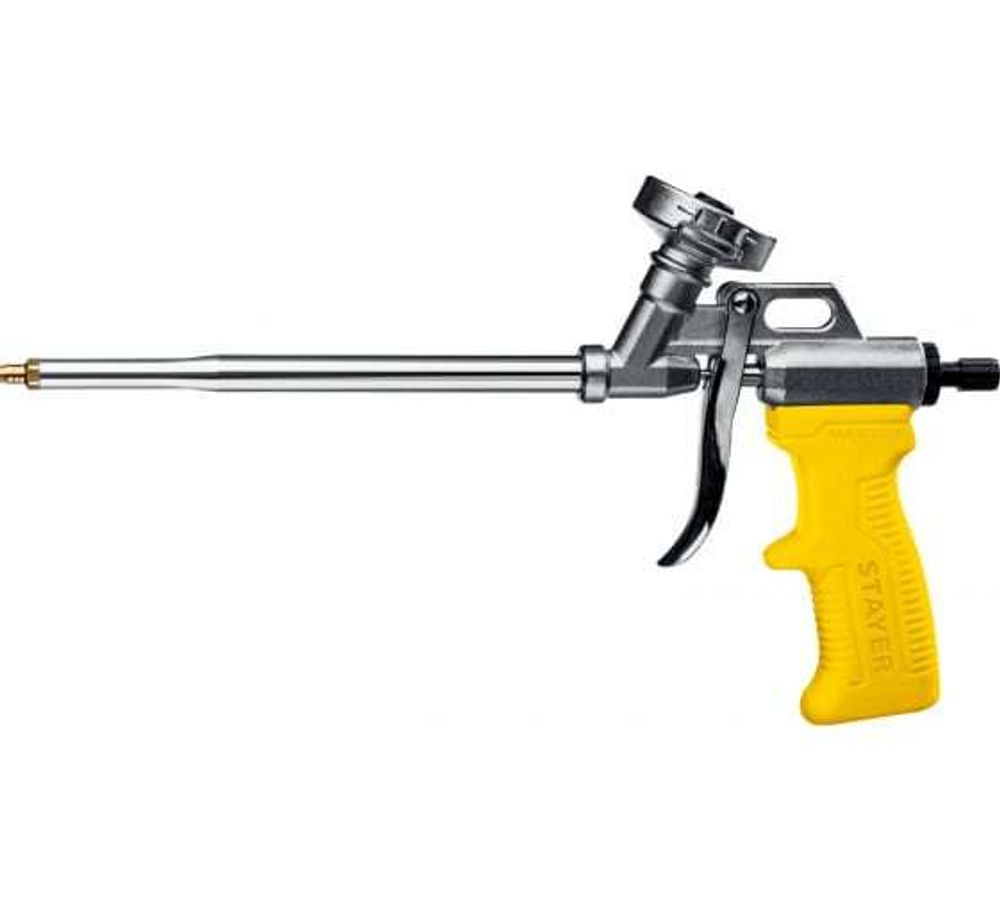 Пистолет STAYER "MASTER" для монтажн. пены, с регулировк.06863_z02