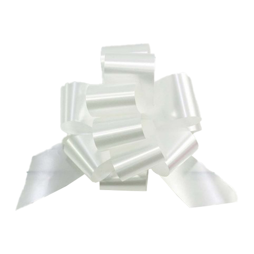 Бант Для Упаковки Подарка 5 Х 5 См (Белый)