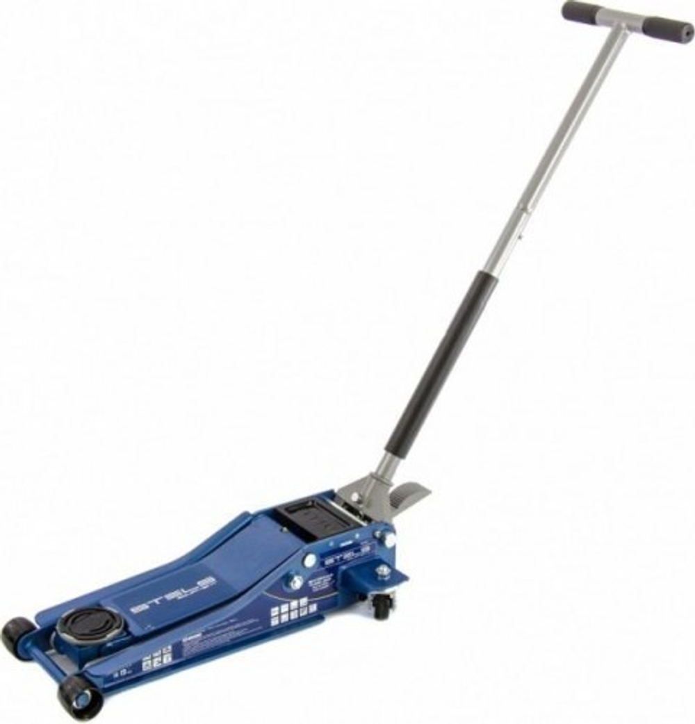 Домкрат подкатной STELS LOW PROFILE QUICK LIFT (3,0 т - 75/515 мм) быстрый подъем 51137 51137