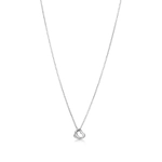 Подвеска из серебра 925, Tiffany.💠 Open heart - 7mm. В наличии