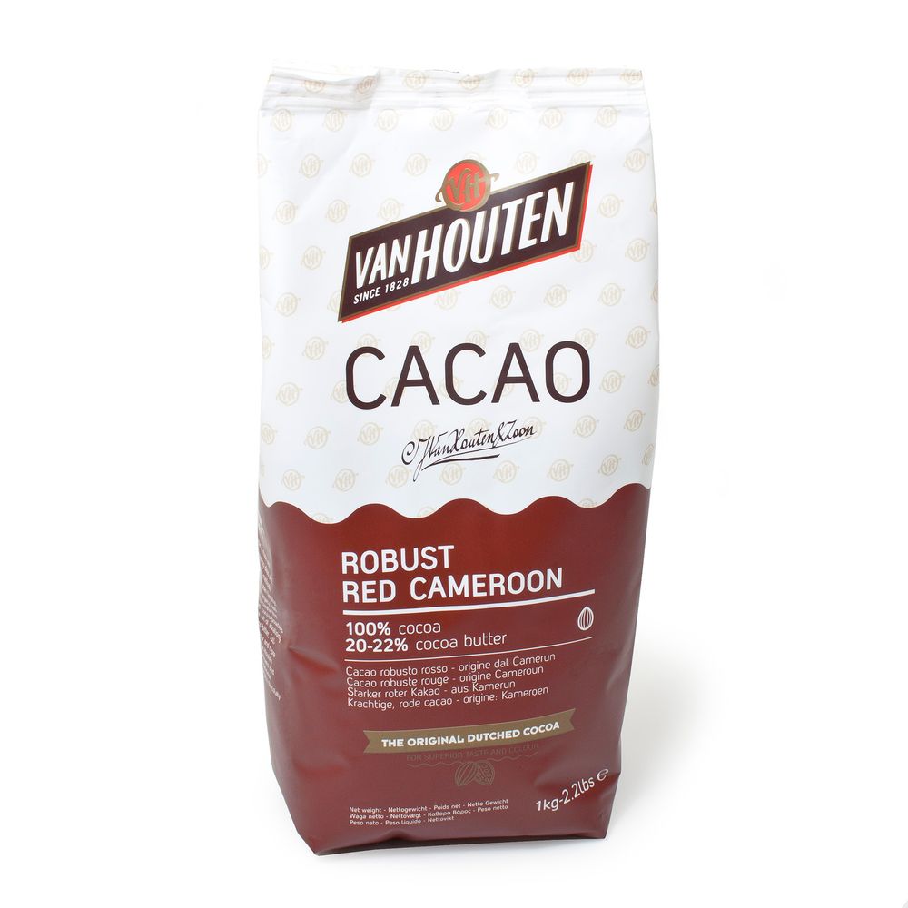 Какао-порошок Van Houten Red Cameroon (красный) 1 кг