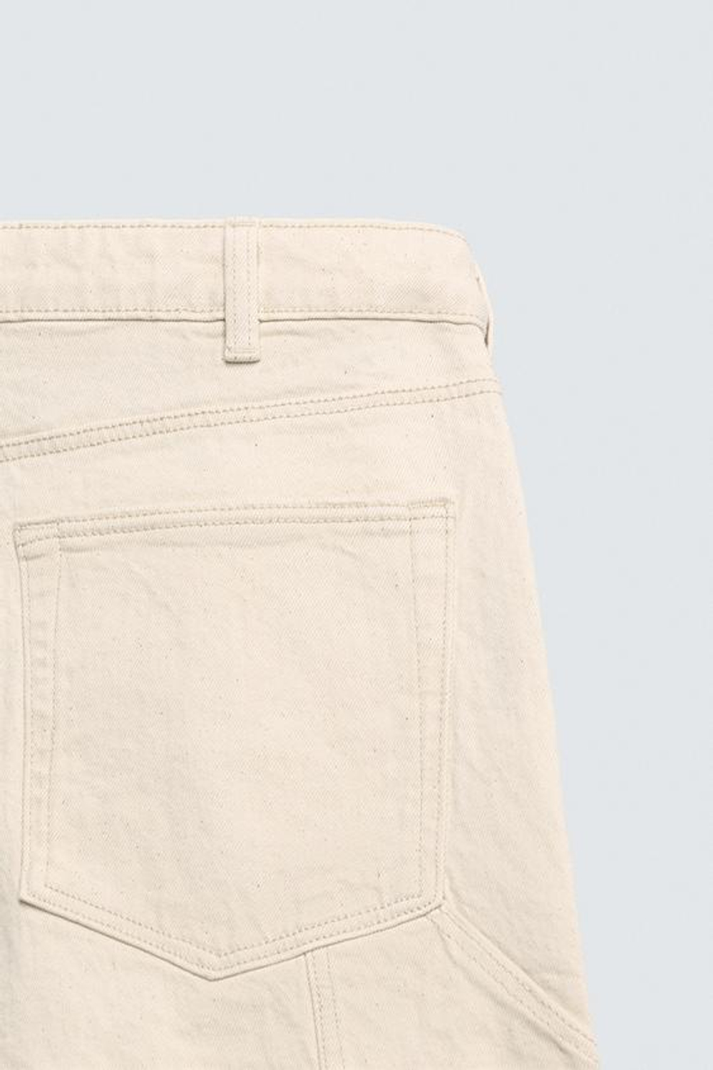 ZARA ШОРТЫ КАРГО С КАРМАНОМ, КАМЕННО-СЕРЫЙ