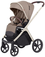 Коляска Carrello Vector CRL-6550 Ammonite AY329 Pro Absolute Black с базой Isofix 3 в 1 Walnut Beige