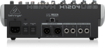BEHRINGER Xenyx X1204USB микшерный пульт, 4 моновхода, 2 стерео, 2 AUX-шина, процессор эффектов