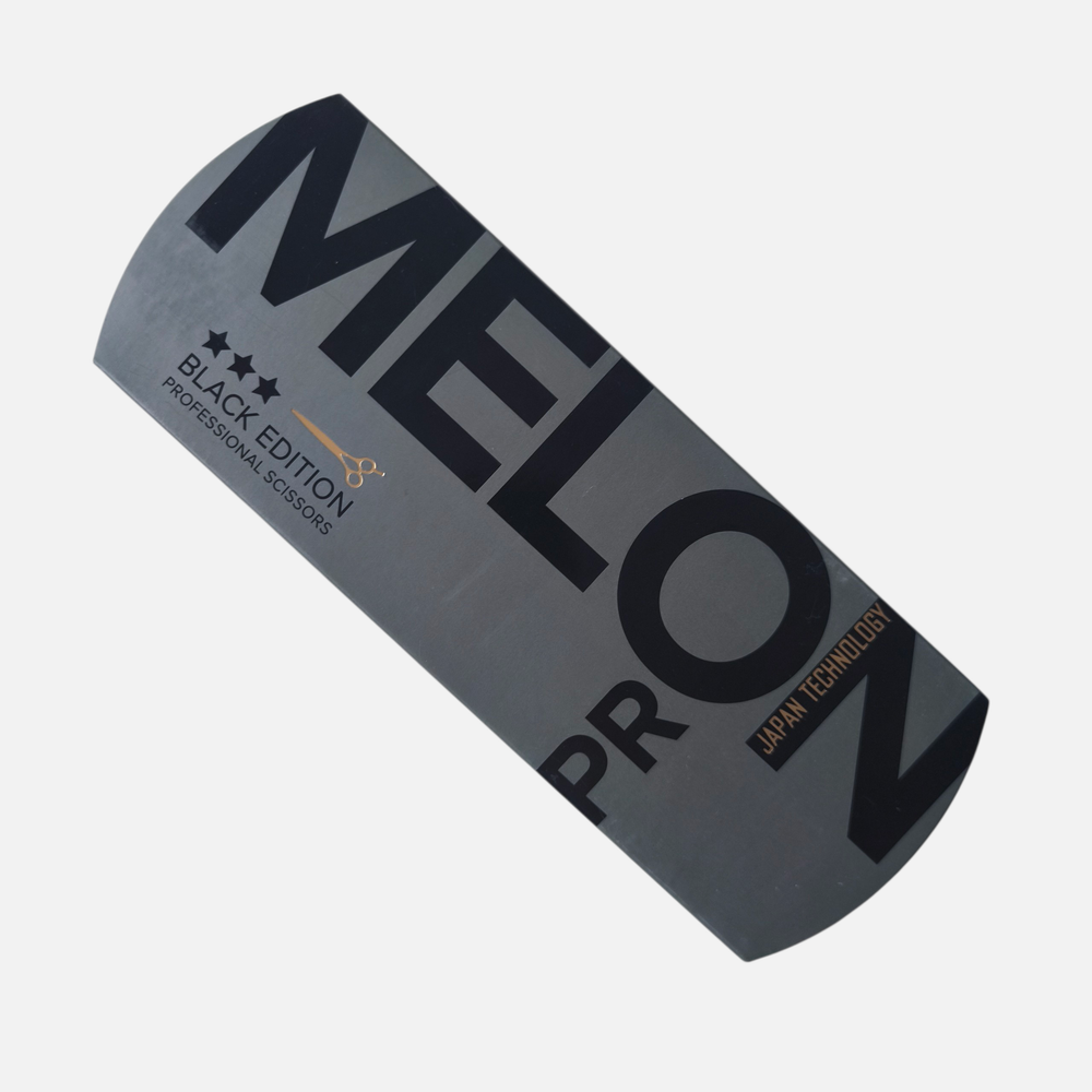 Филировочные парикмахерские ножницы 6" 40 зубьев Black Edition Melon