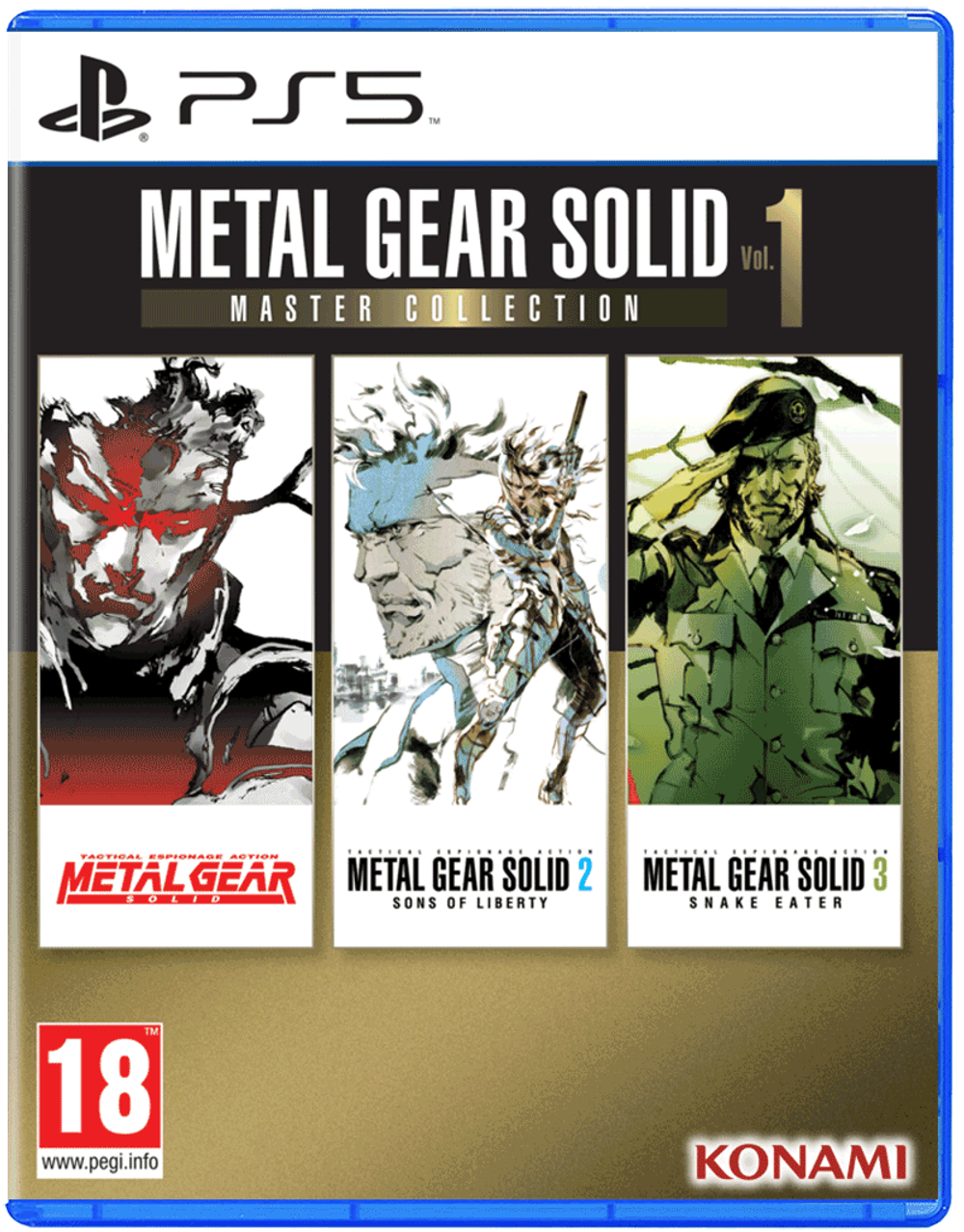 Игра Metal Gear Solid: Master Collection Vol. 1 (Английская версия) для PlayStation 5