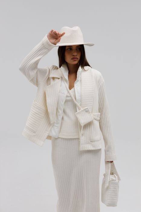 ЖАКЕТ РИАНО МОЛОЧНЫЙ