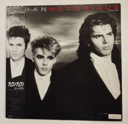 Винтажная виниловая пластинка LP Duran Duran Notorious (Japan 1986) (Obi)