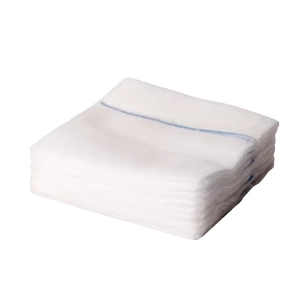 Салфетки марлевые стерильные с петлей и R-нитью абдоминальные 45х45 см 4 сложения 2 шт