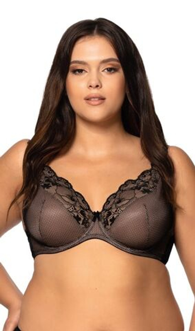 Бюстгальтер-бралетт Estera (Размер: 70E) (Цвет: кофейный)