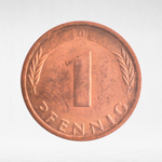 Germany, 1 Pfennig, 1983, (Munich Mint - "D"), VF