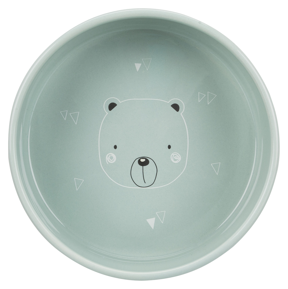 Миска керамическая Junior, 0.3 л/ ф 12 см, цвета в ассортименте, Trixie