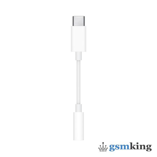 Apple USB Type-C to 3.5 mm Headphone Jack Adapter MU7E2ZM/A