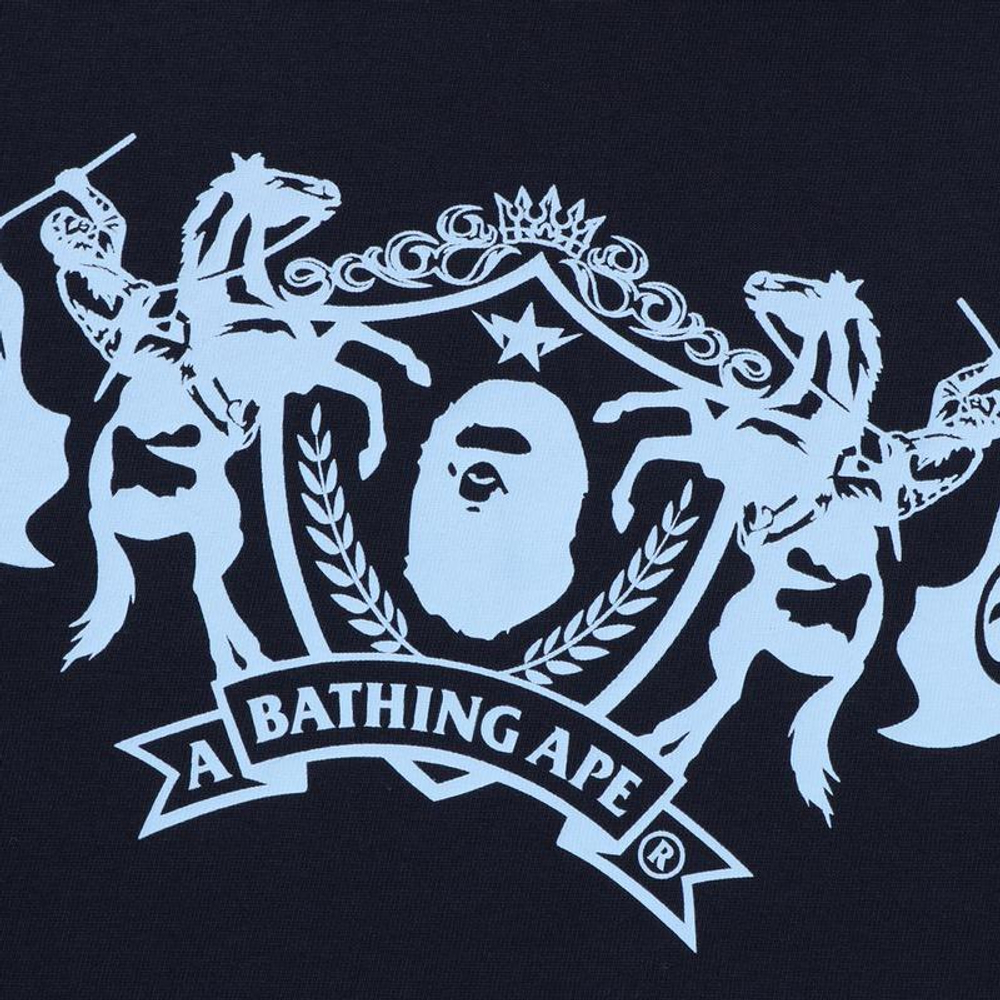 A Bathing Ape Bathing Ape Cotton Футболка синий