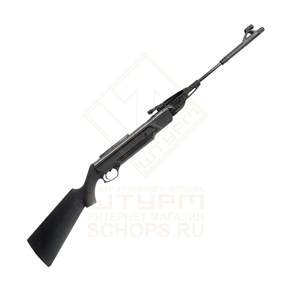 Винтовка пневматическая Baikal МР-512-28 с модератором, Black