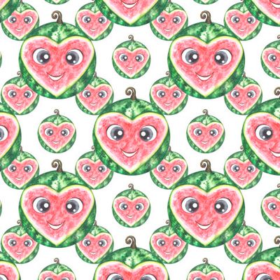 Арбузные фантазии.  Watermelon fantasy