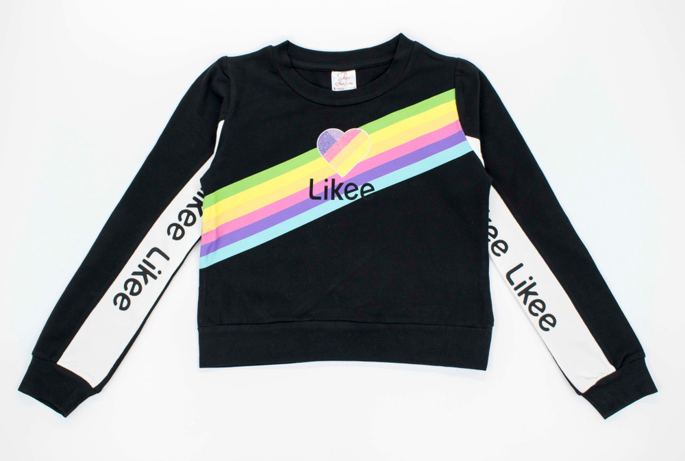 толстовка Likee радуга 2785
