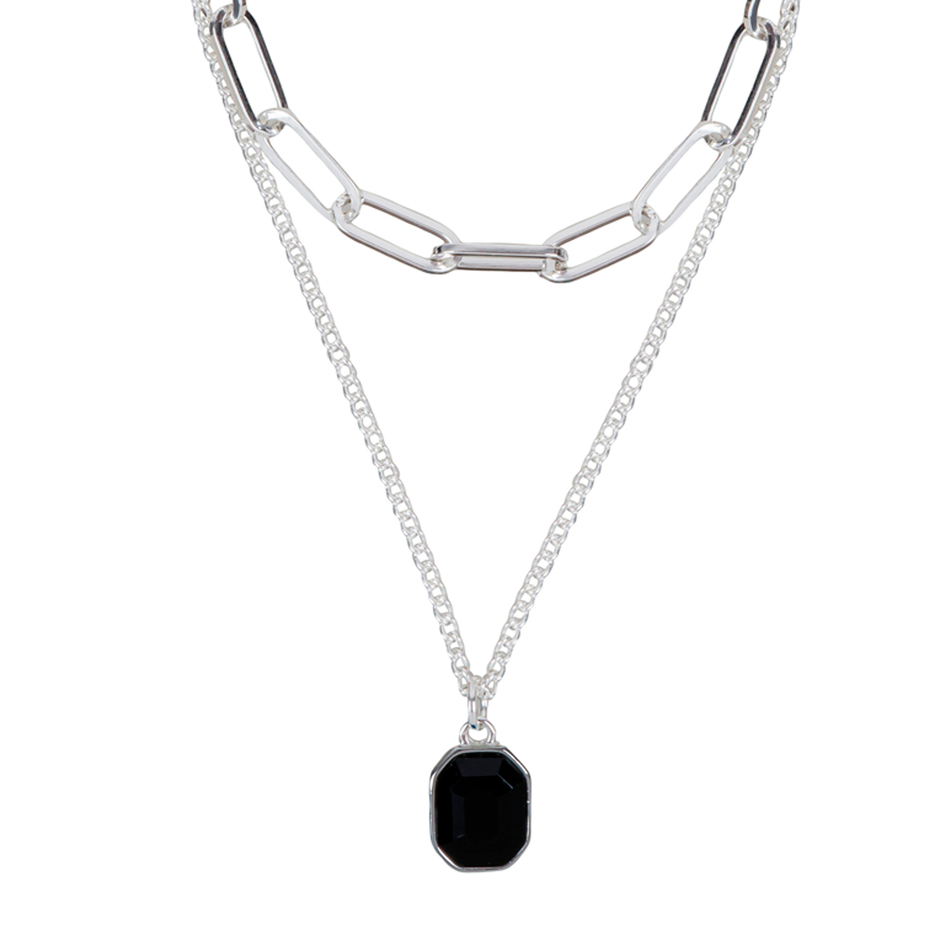 Колье Fiore Luna Black LN6099 S