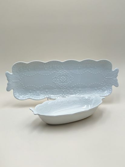 Салатник овальный 25х14х5 см.