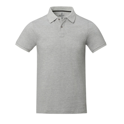 Мужское поло Calgary (Серый, S)