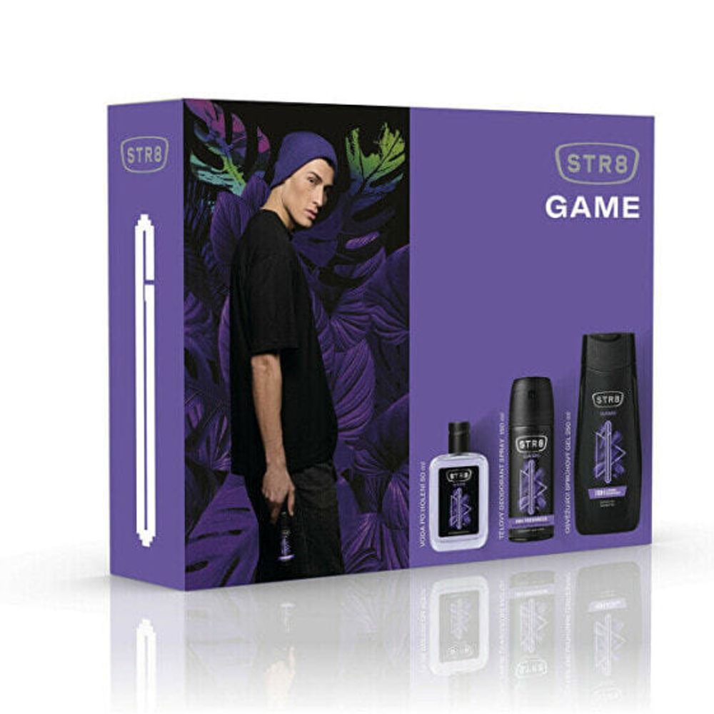 Парфюмерные наборы Game - voda po holení 50 ml + deodorant ve spreji 150 ml + sprchový gel 250 ml