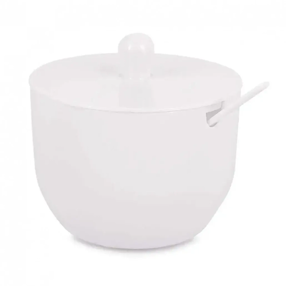 Сахарница Джелли 0,39л (с ложкой)(белый)