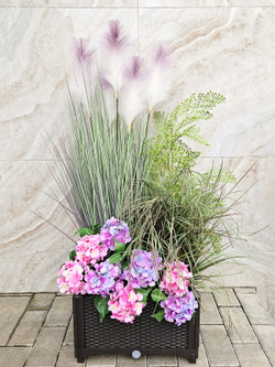 Набор растений 110см в коричневом кашпо