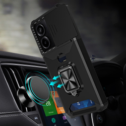 Противоударный чехол Сard Reader Case для Poco X6