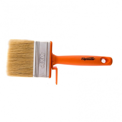 Кисть ракля Спарта 30х70мм натур. щетина, пласт корп.