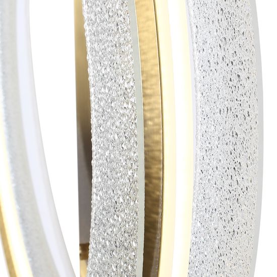 SL6245.212.01 Светильник потолочный ST-Luce золотистый/Прозрачный LED 1*40W 4000K FAGY