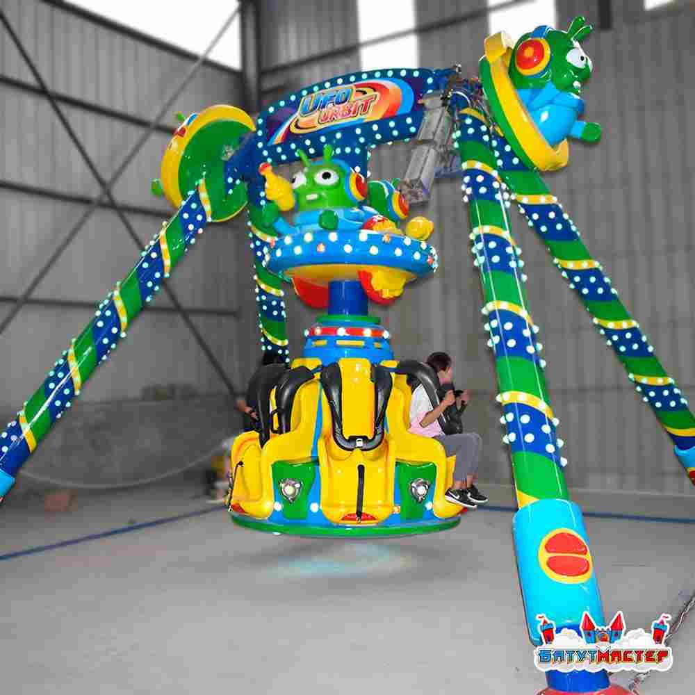 Большой маятник аттракцион «Планетарное кружение», 6 мест, 6×6×3,5 м