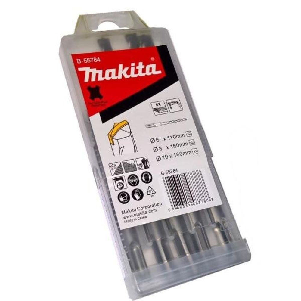 Набор буров Makita B-55784