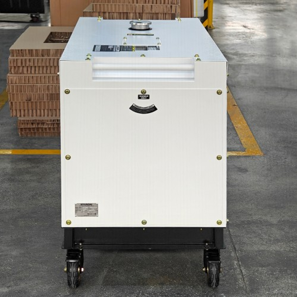 Электростанция дизельная с воздушным охлаждением HYUNDAI DHY 10000SE в кожухе