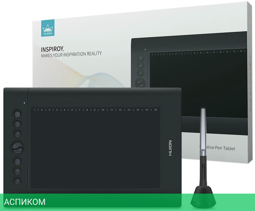 Графический планшет Huion H610 Pro
