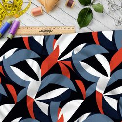 Ткань премиум интерлок живописные мелодии души