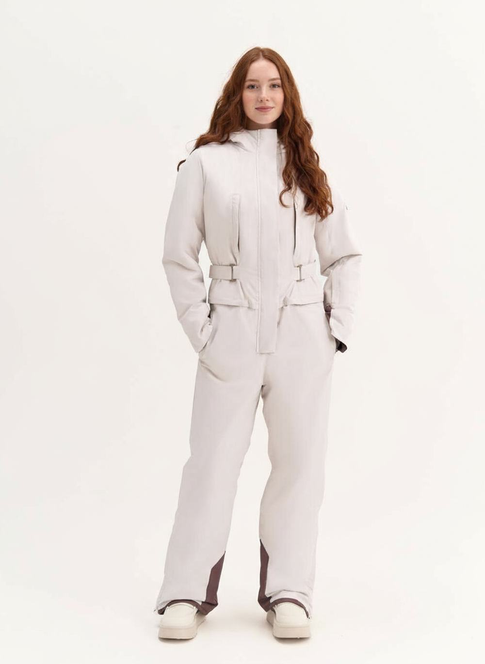 Комбинезон зимний "Экрю" женский