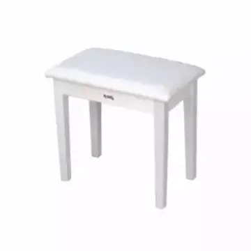 Tempo Turris127/MW - Банкетка деревянная, кожзам, цвет: белый матовый, нотное отделение