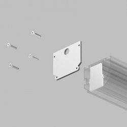 Заглушка для трека Denkirs SMART ONE TR2025-WH