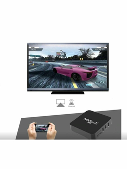 Смарт ТВ приставка и мультимедиа плеер на Android Smart TV Box MXQ PRO 4K (RAM1/ROM8Гб) 5G