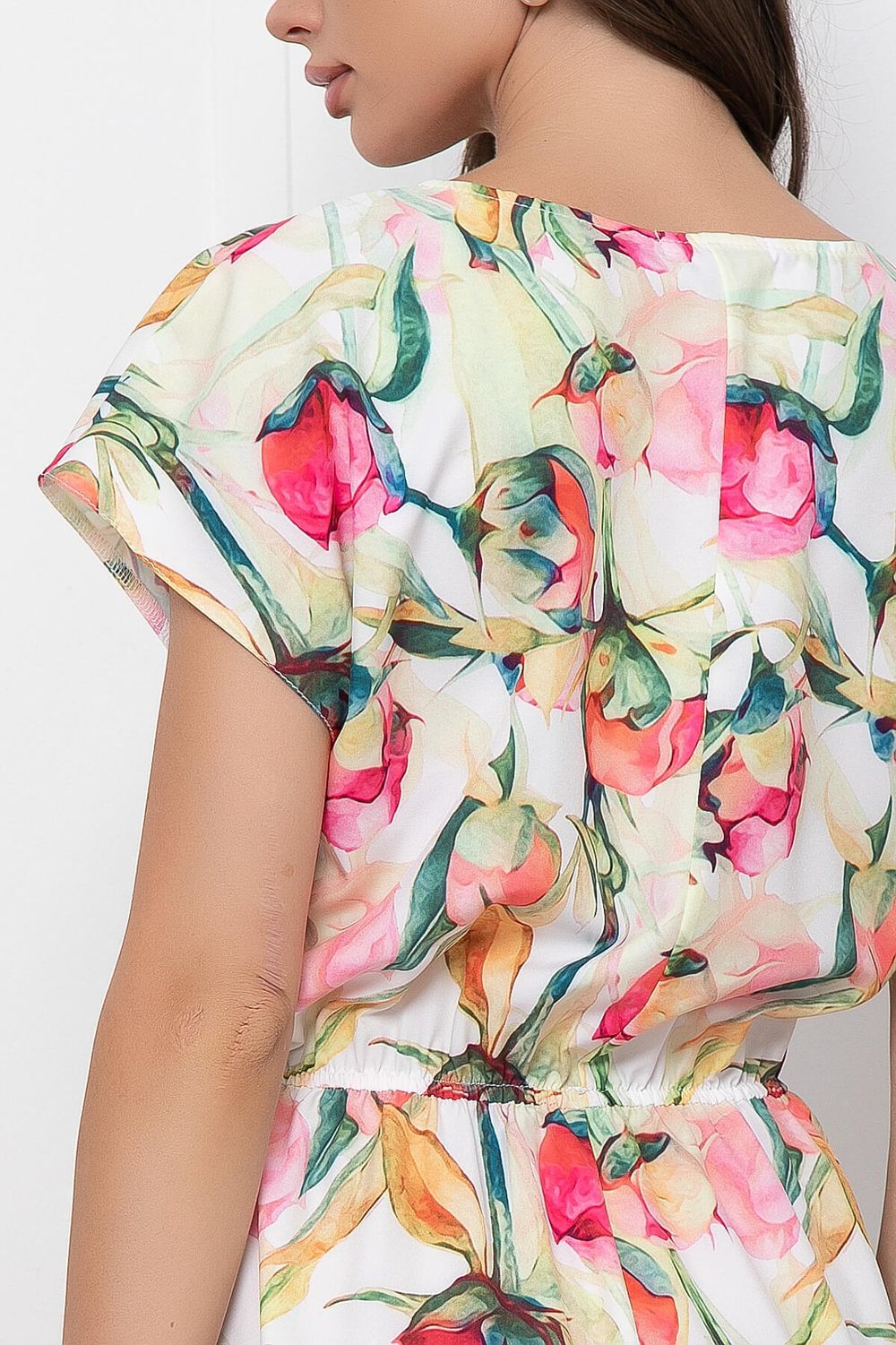 Платье "Кейтлин" (пионы) П6050 LT Collection (Акция)