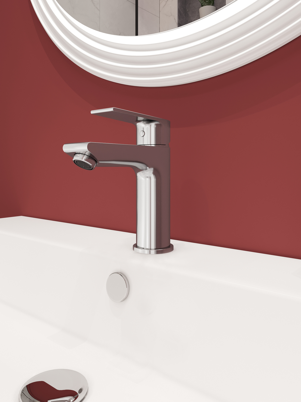 Смеситель для раковины STWORKI Готланд S13010CR хром