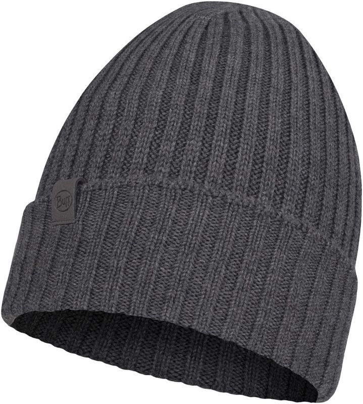 Вязаная шерстяная шапка Buff Hat Wool Knitted Norval Grey Фото 1