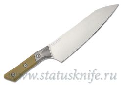 Нож Microtech Kitchen Chef Green 3000B-10OD Bolsterфотография - 2