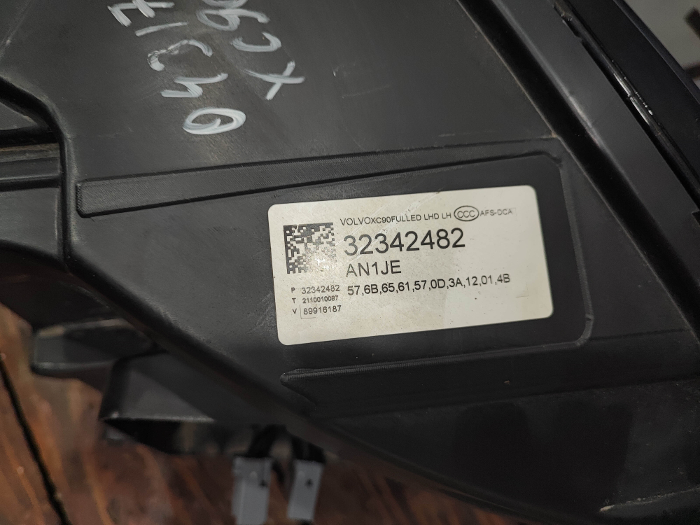 Фара левая Full LED Volvo XC90 2 14-24 Б/У Оригинал 32342482