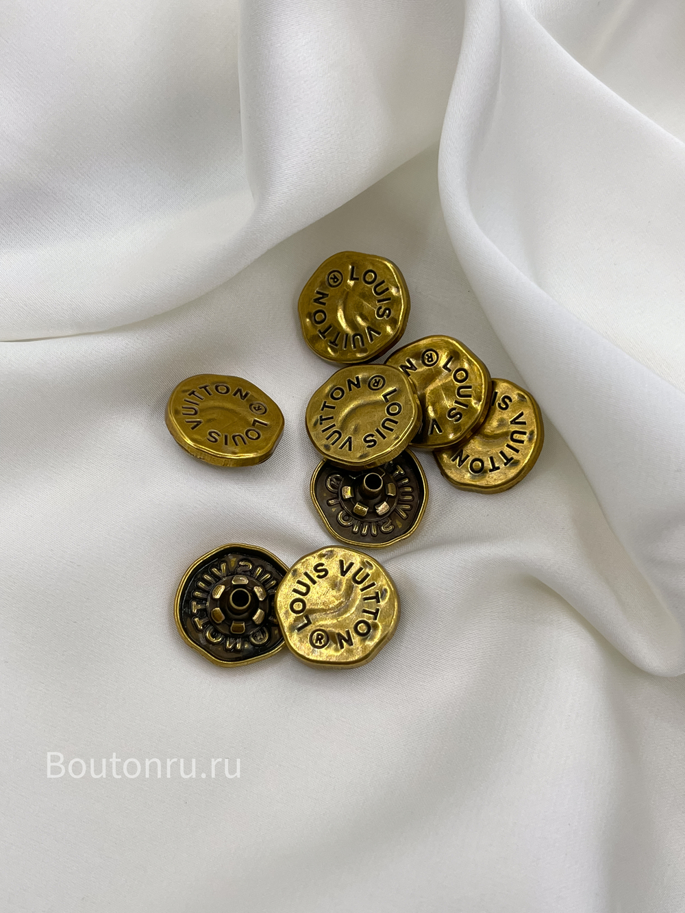 Шляпка под установочные кнопки ЛВ. в бронзовом металле