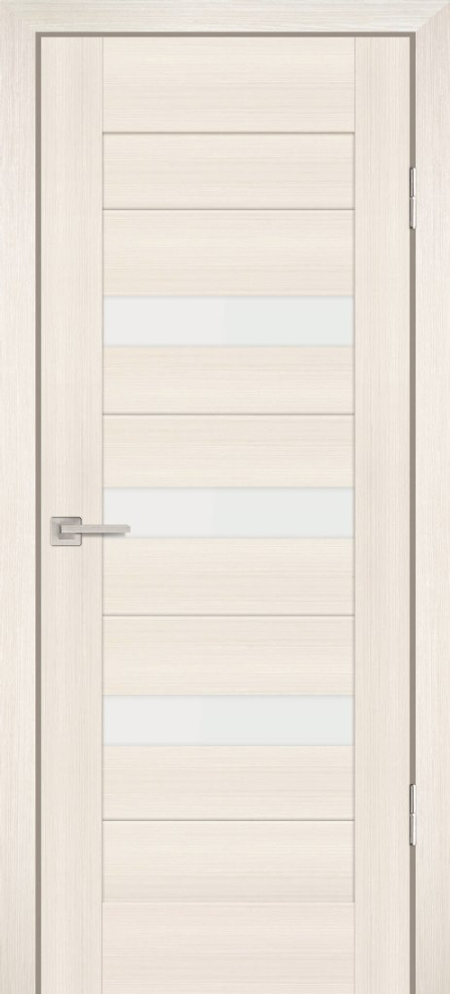 Дверь PS-09 / Цвет Перламутровый дуб / белый сатинат / Двери PROFILO PORTE